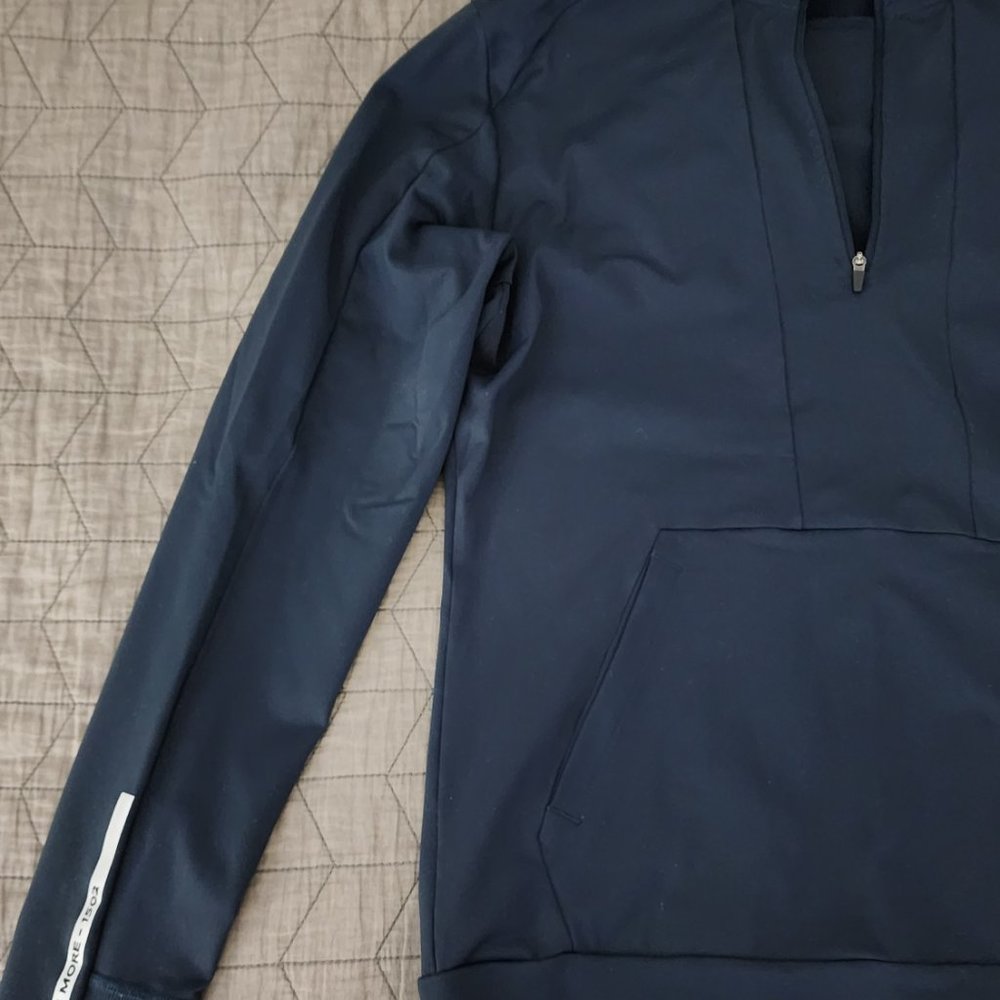 Alphalete Half-Zip Performance Pullover - M - Navy - image 7